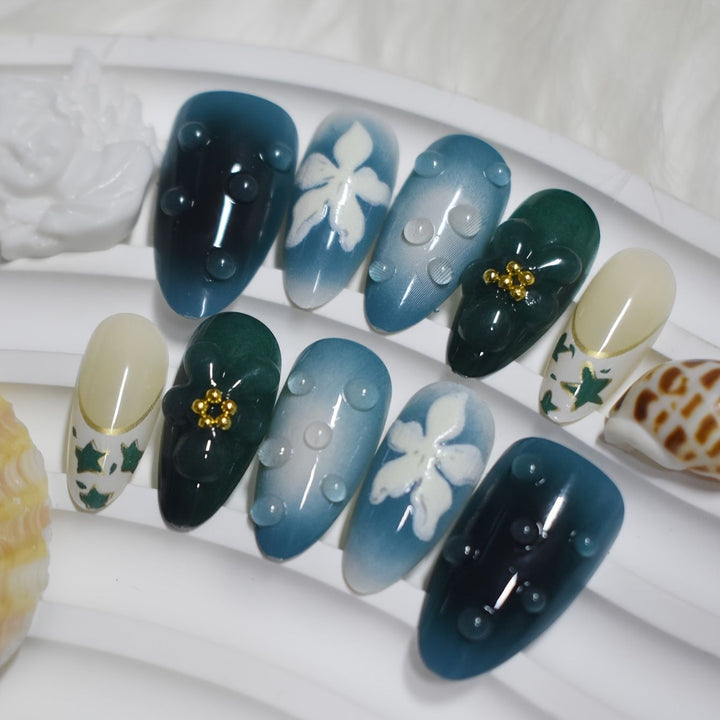 Artistic Gel Nail Art Design Kalsten
