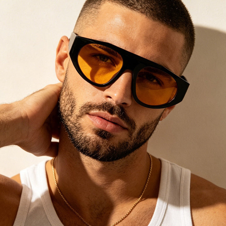 Women's designer sunglasses with unique frame and high-quality lenses Kalsten