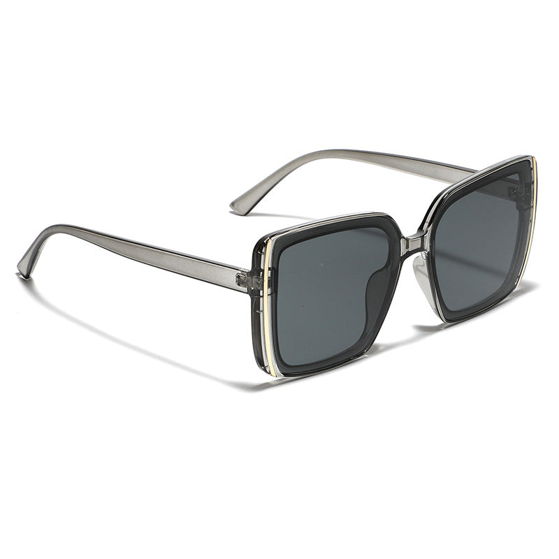 Women oversized designer sunglasses with unique frame Kalsten