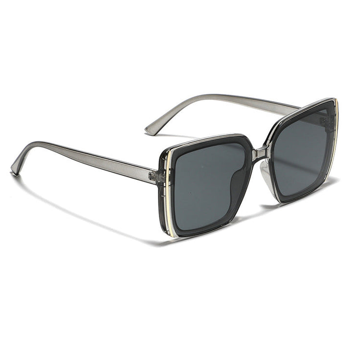 Women oversized designer sunglasses with unique frame Kalsten