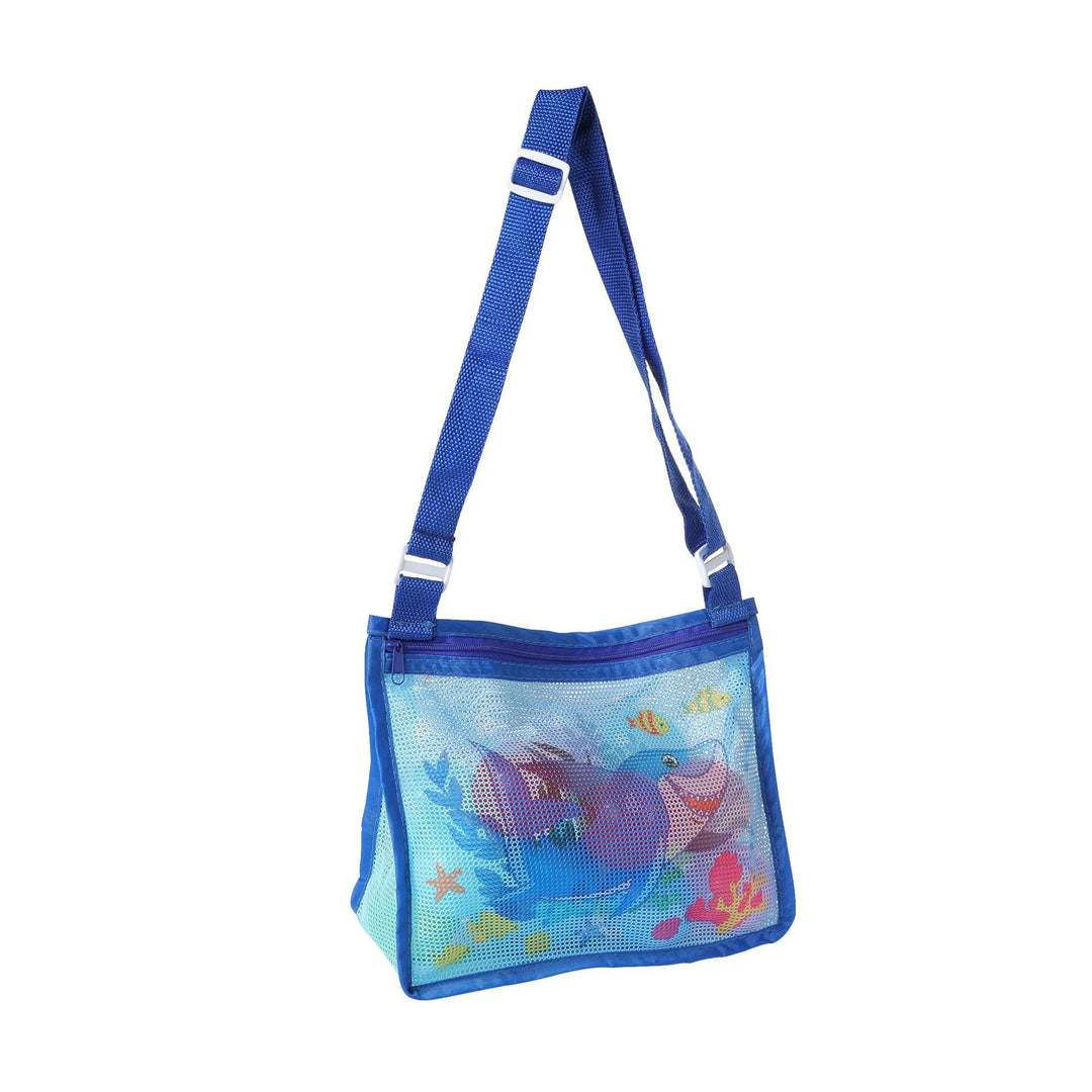 Mesh Beach Bag with Practical Zipper Kalsten