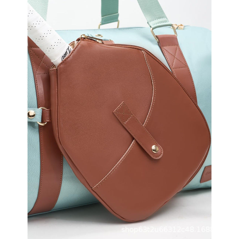 Sporty travel bag with integrated racket cover Kalsten