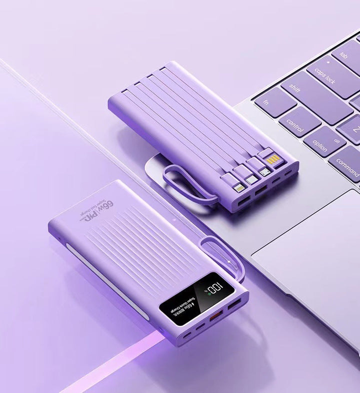 Portable power bank with LCD display and fast charging function Kalsten
