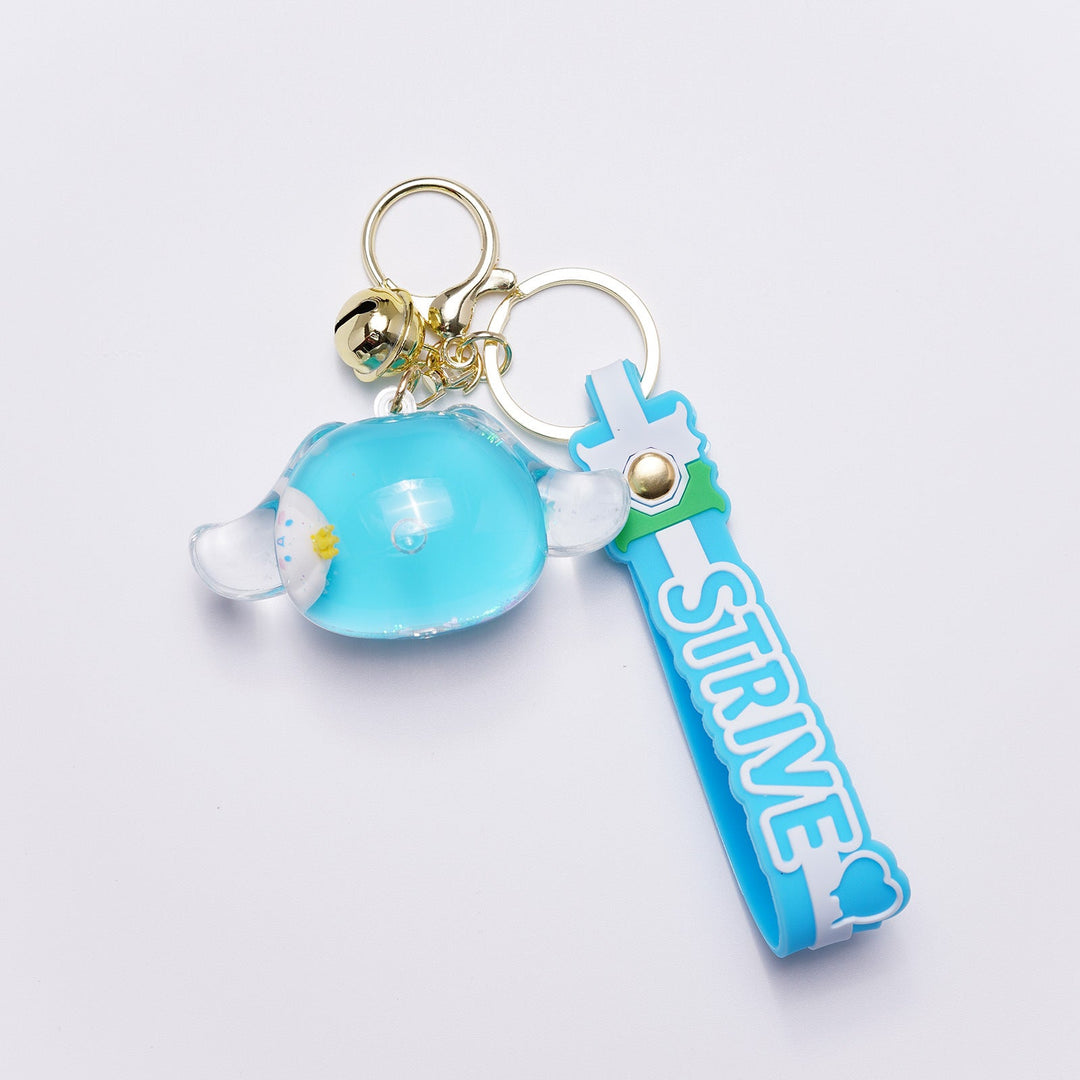Unisex keychain with glittering design Kalsten