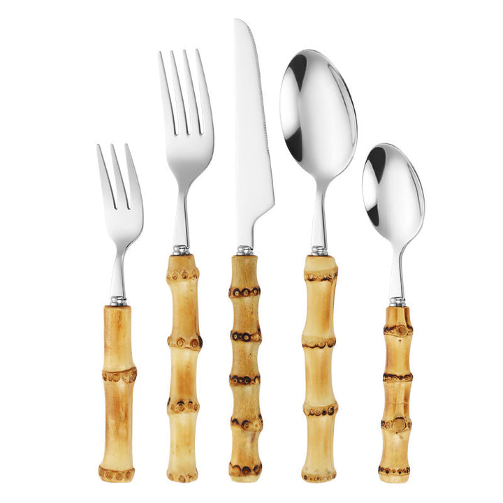 Bamboo Handle Salad Fork Kalsten
