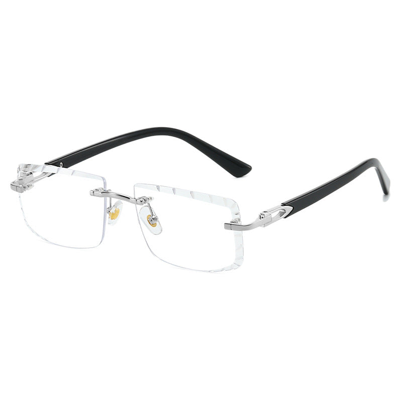 Women's fashionable square sunglasses with golden metal accent and elegant frame Kalsten