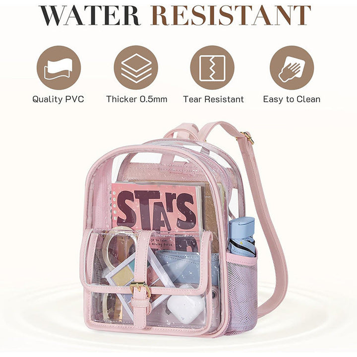 Transparent Mini Backpack Kalsten