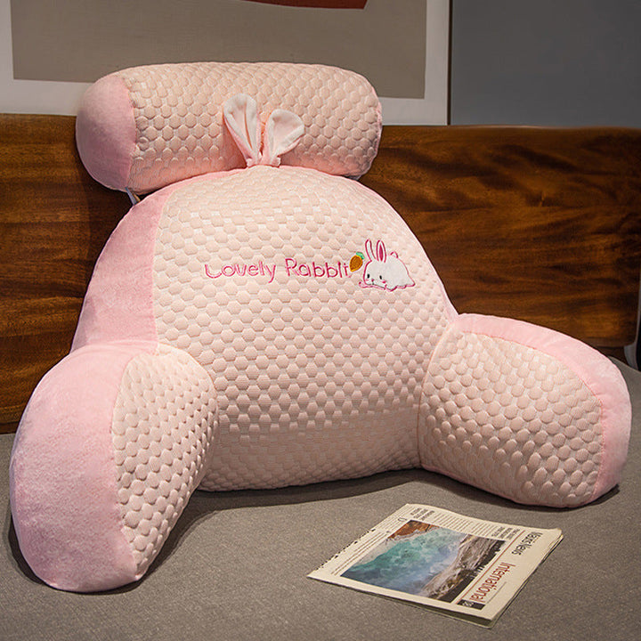 Plush Neck Support Pillow in Bunny Design Kalsten