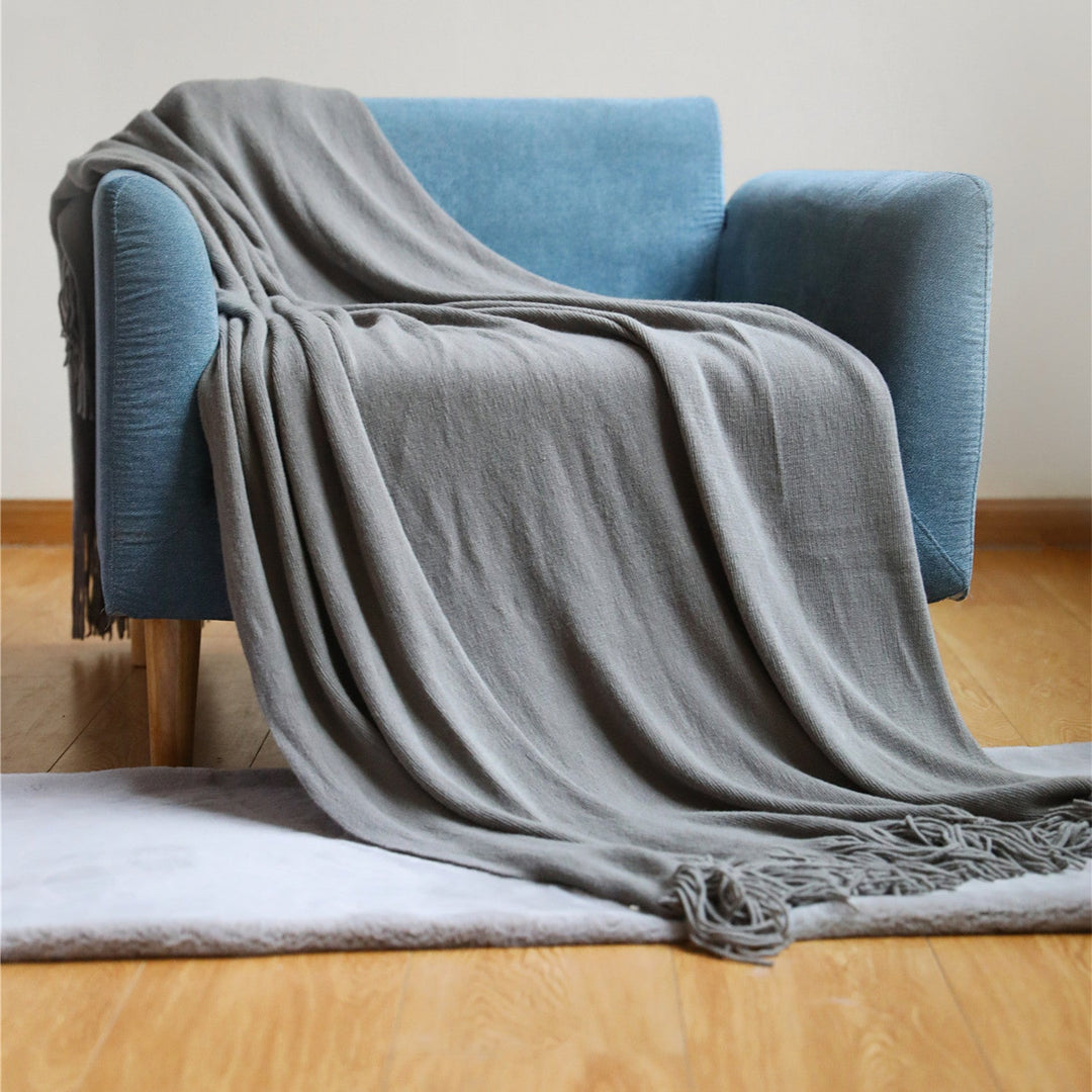 Premium Soft Wool Throw Kalsten