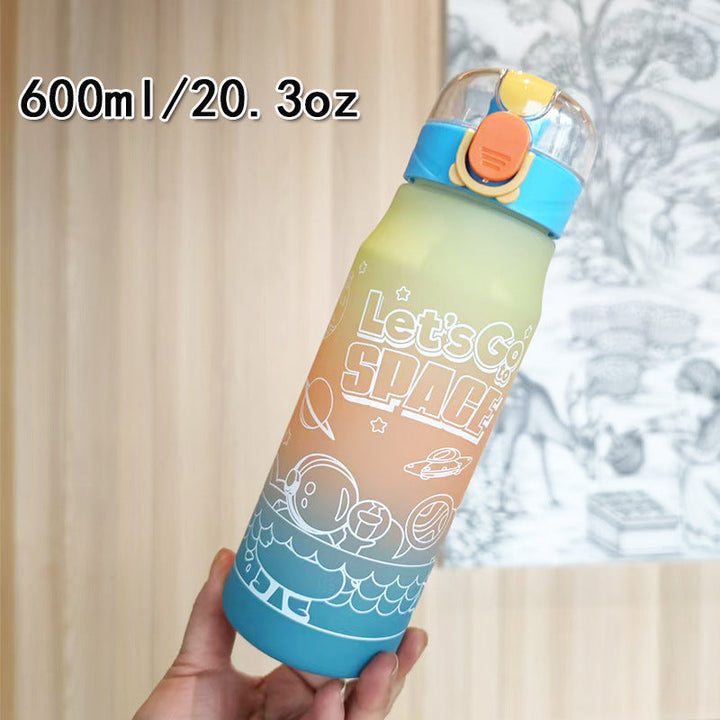 Ladies creative water bottle in space design Kalsten