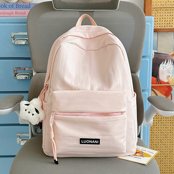 Casual Adjustable Canvas School Backpack