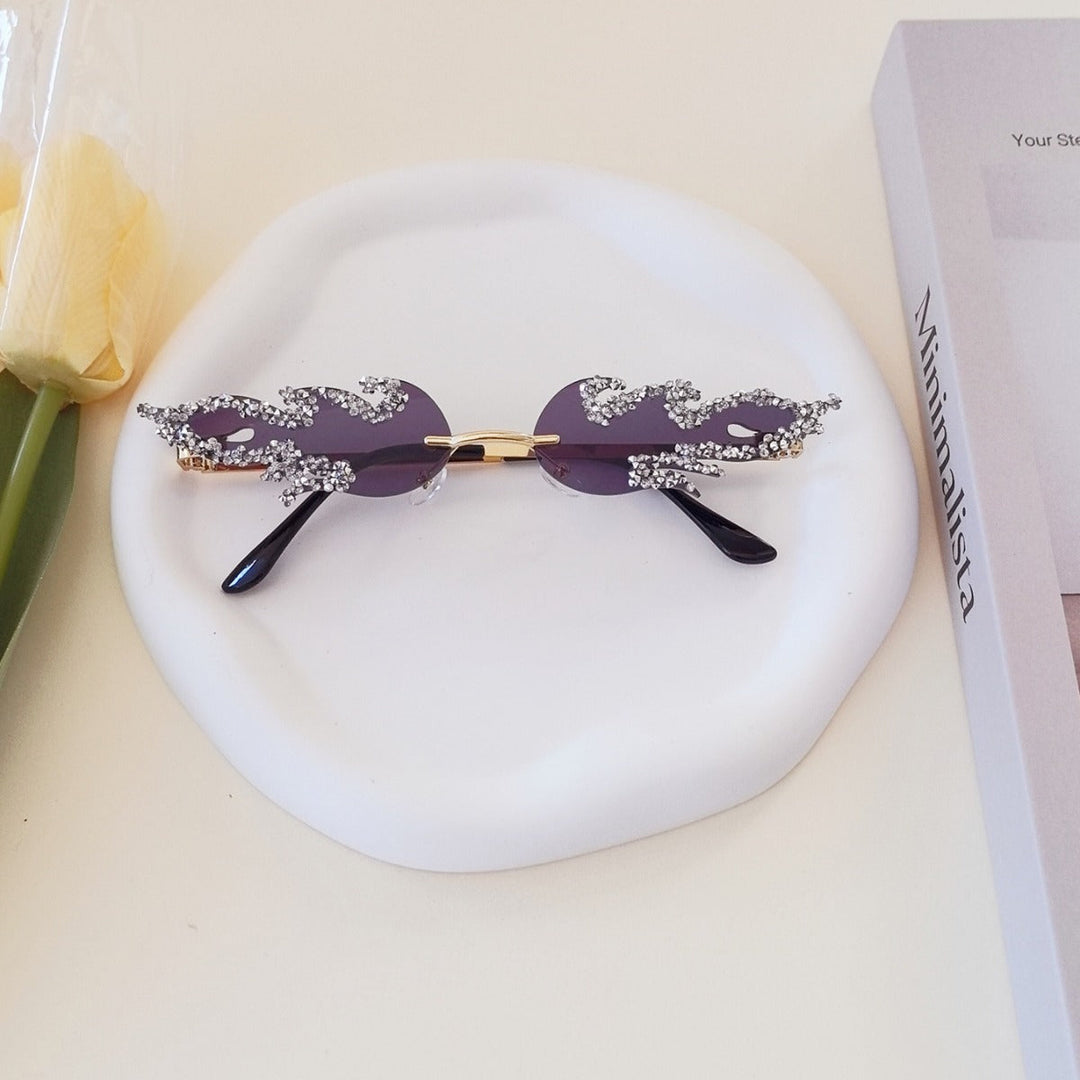 Women's extravagant design sunglasses with sparkling embellishments Kalsten