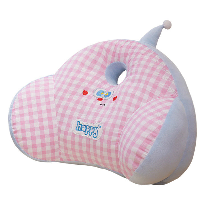 Plush back support pillow with casual design Kalsten
