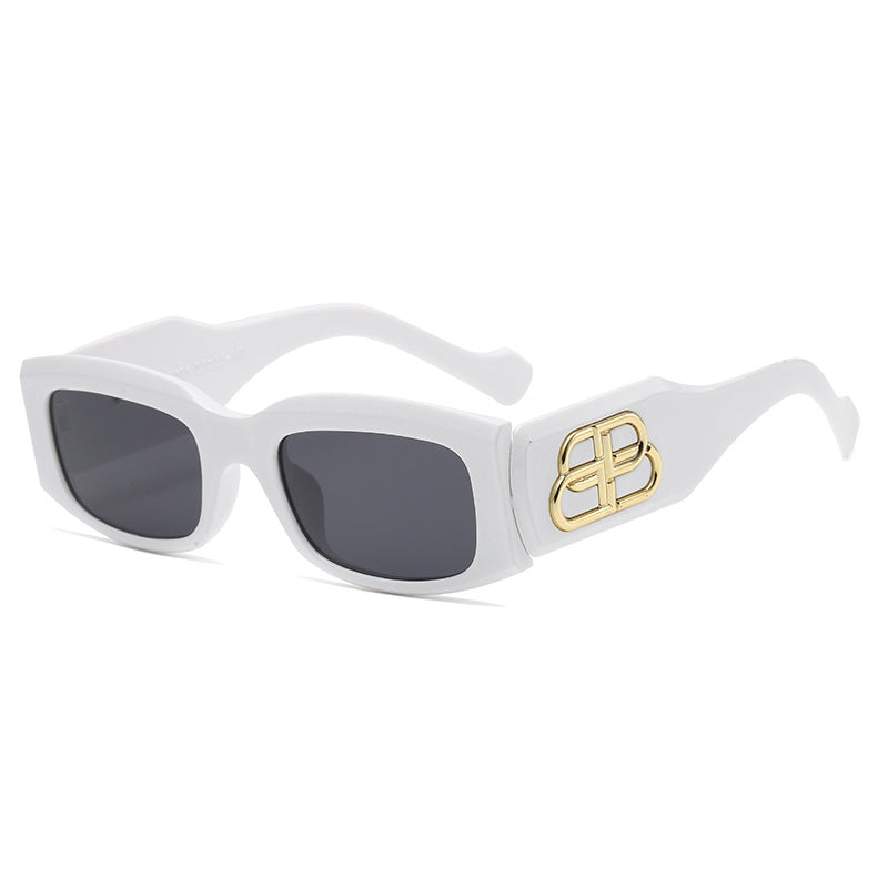 Women's fashionable square sunglasses with luxurious frame accents Kalsten