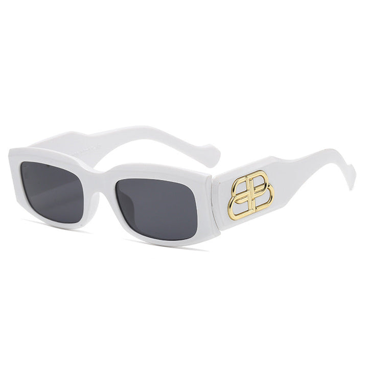 Women's fashionable square sunglasses with luxurious frame accents Kalsten