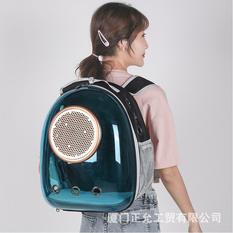 Unisex Transparent Pet Backpack with Ventilation Function Kalsten