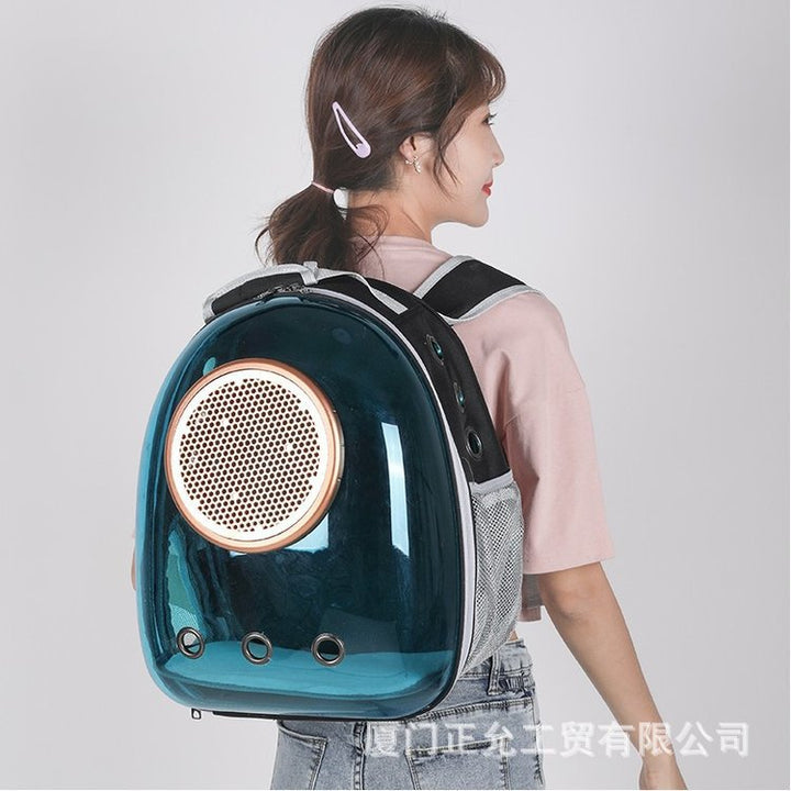 Unisex Transparent Pet Backpack with Ventilation Function Kalsten