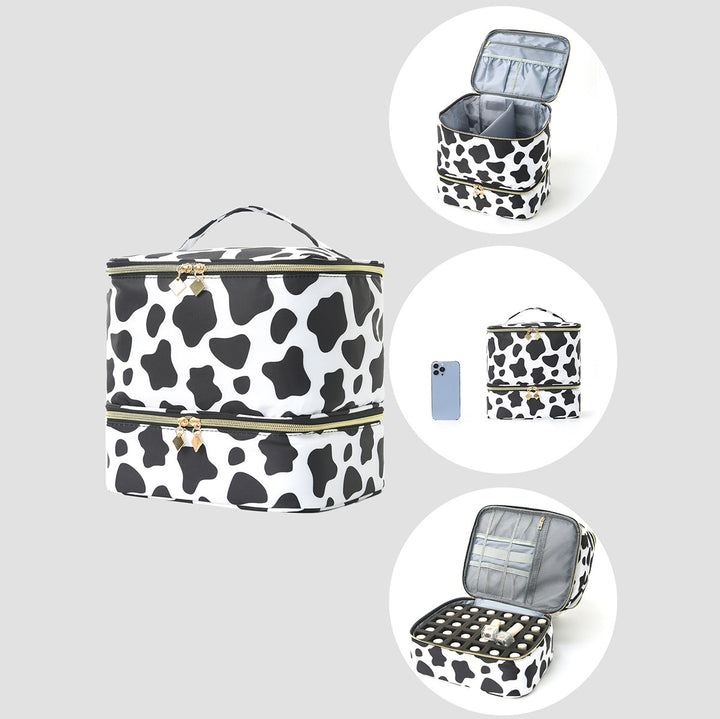 Cosmetic organizer with intelligent compartment system Kalsten