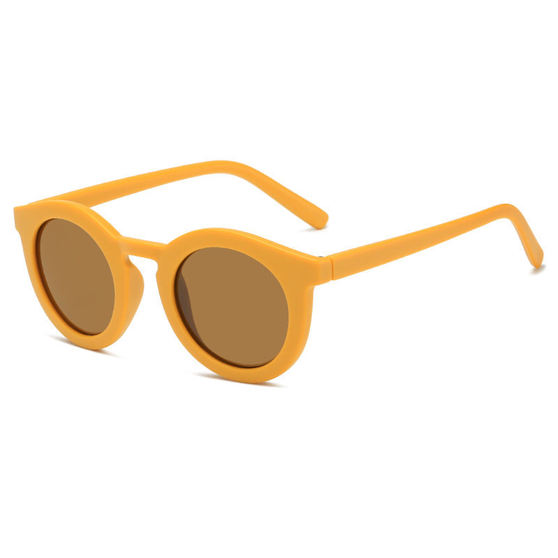 Women's round sunglasses with trendy design and UV protection Kalsten