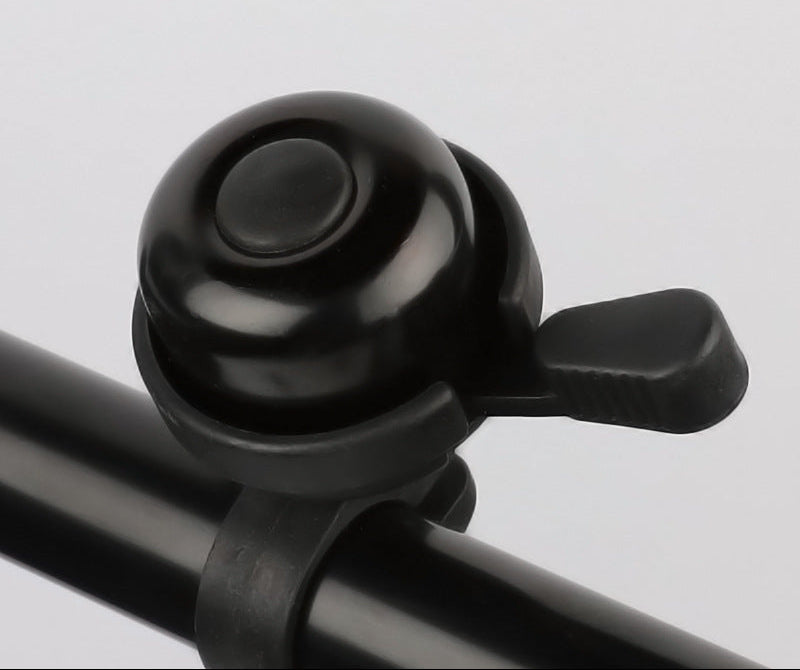 vintage pull style bicycle bell with universal handlebar clamp and tactile lever Kalsten