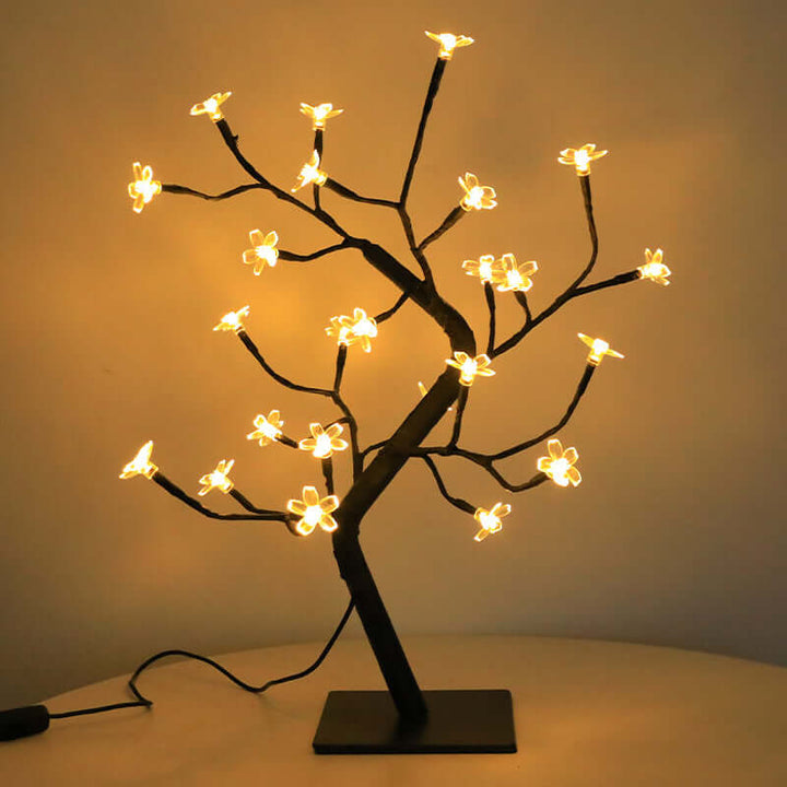Room Decoration Cherry Blossom Lamp Maple Leaf Desktop Creativity | Kalsten