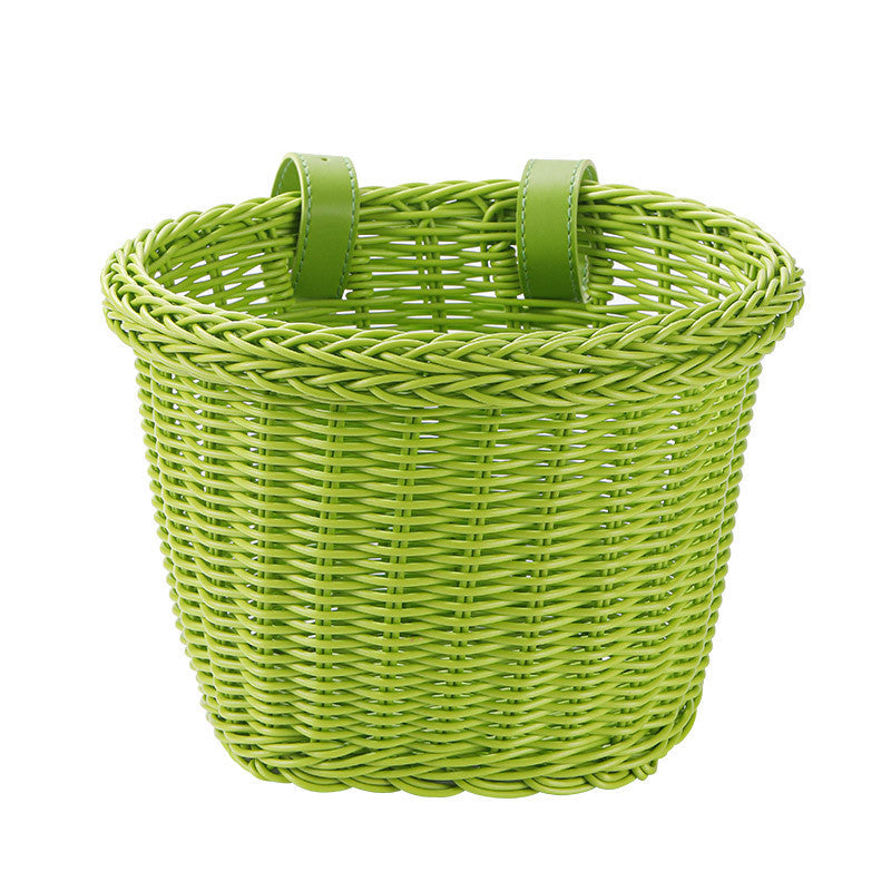 Women Handmade Basket with Colorful Design Kalsten