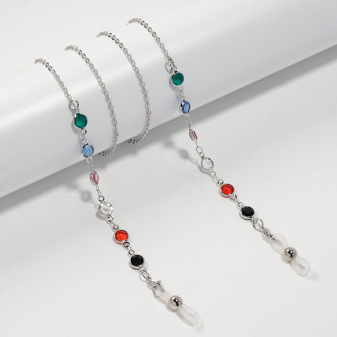 Decorative Crystal Eyewear Chain Kalsten