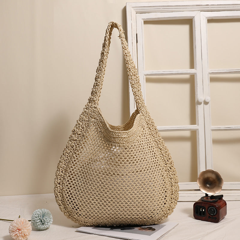 Hand-knotted net tote bag Kalsten