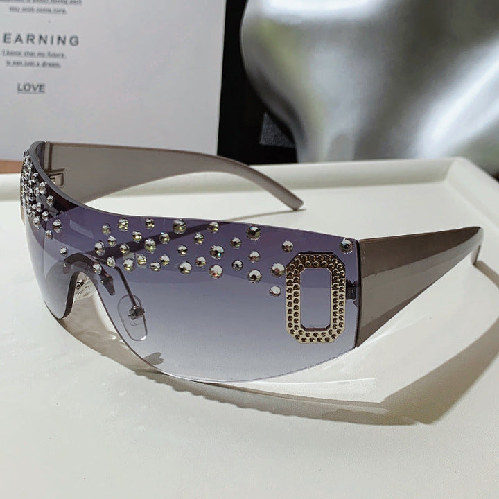 Women's Glamorous Sunglasses with Glitter Accents Kalsten