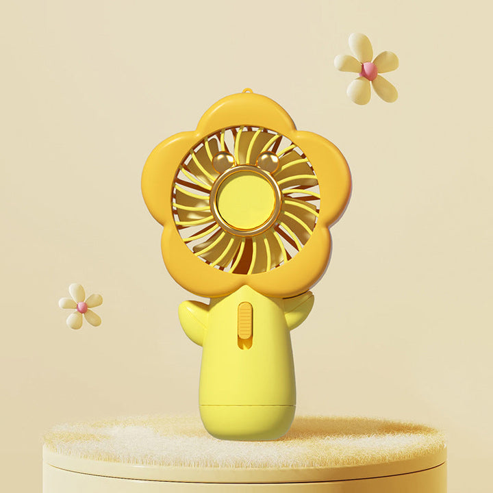 Ladies Portable Flower Fan Kalsten