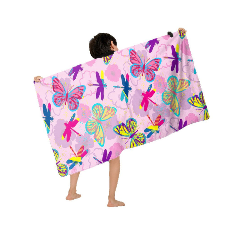 Beach blanket with colorful cupcake design Kalsten