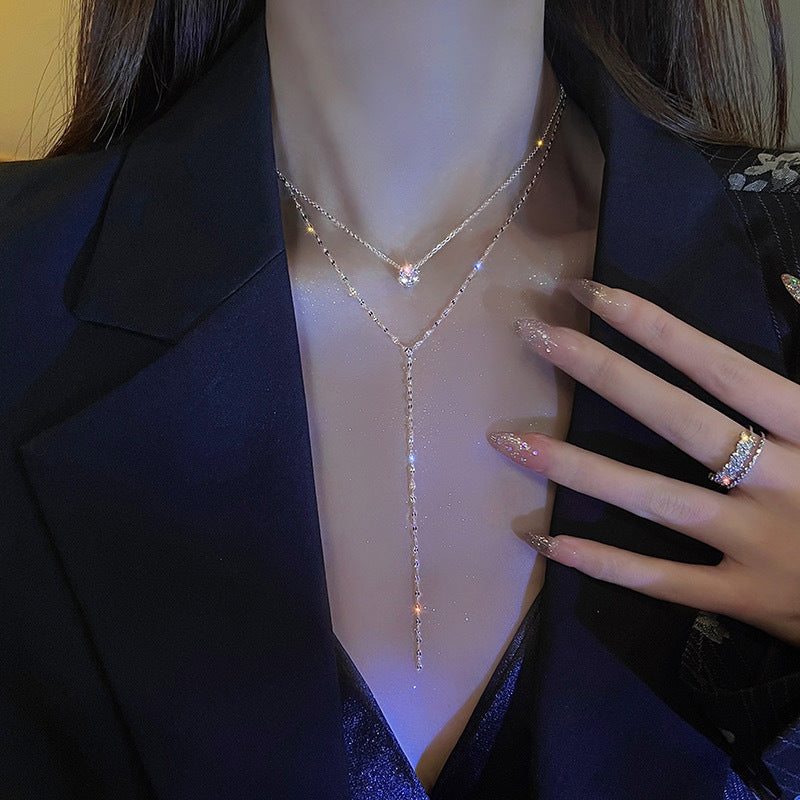 Multi-Layered Pendant Necklace Kalsten
