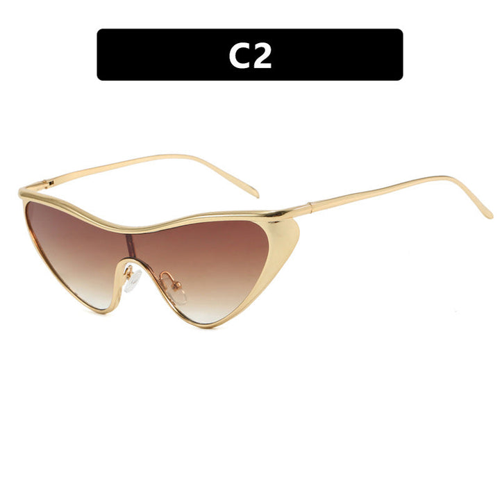 Ladies extravagant shaped sunglasses with protective UV filter Kalsten