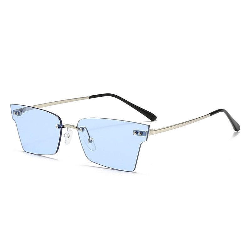 Ladies trendy geometric sunglasses with ultra-light frame Kalsten