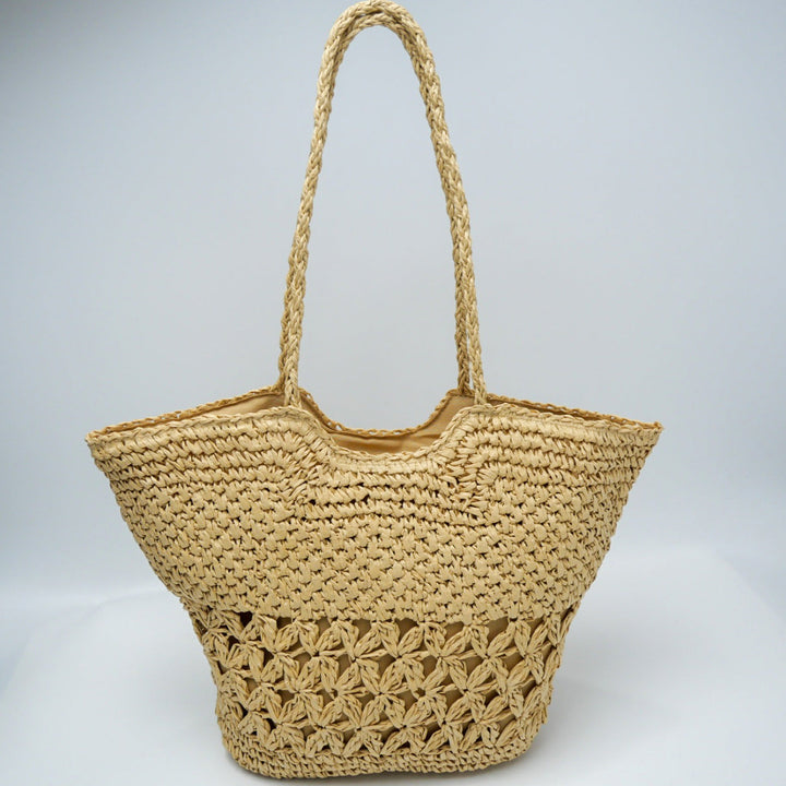 Elegant and Woven Beach Bag Kalsten
