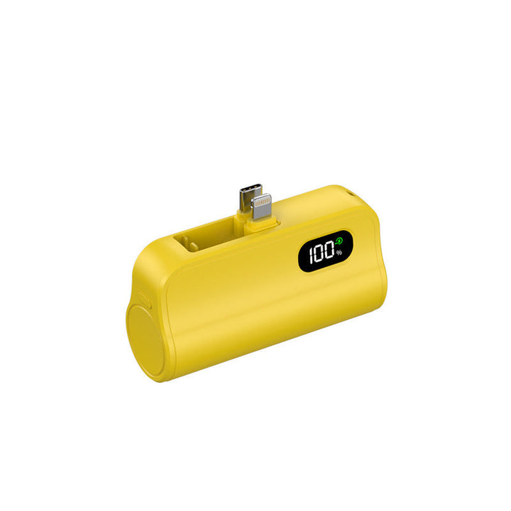 Portable power bank with integrated charging port and digital charging station Kalsten