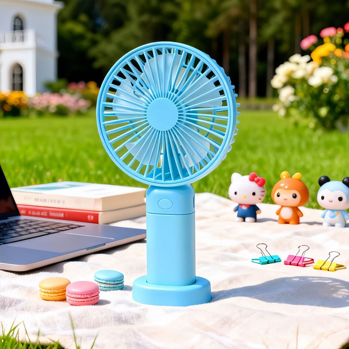 Women's Portable Table Fan with Flexible Head and USB Connection Kalsten