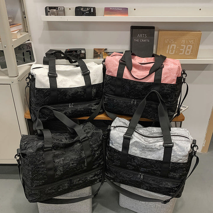 Versatile Dual-Compartment Duffle Bag Kalsten
