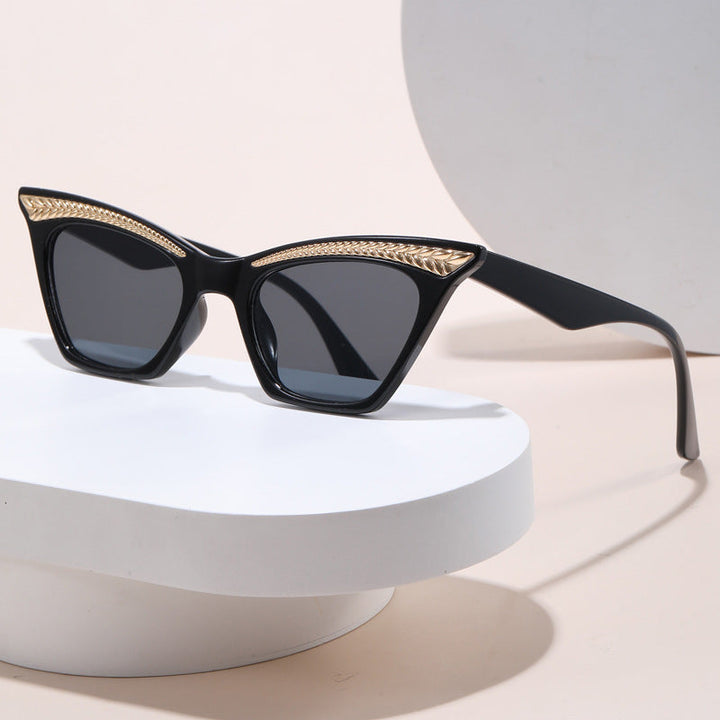 Ladies Cat-Eye Sunglasses with Luxurious Detail Kalsten