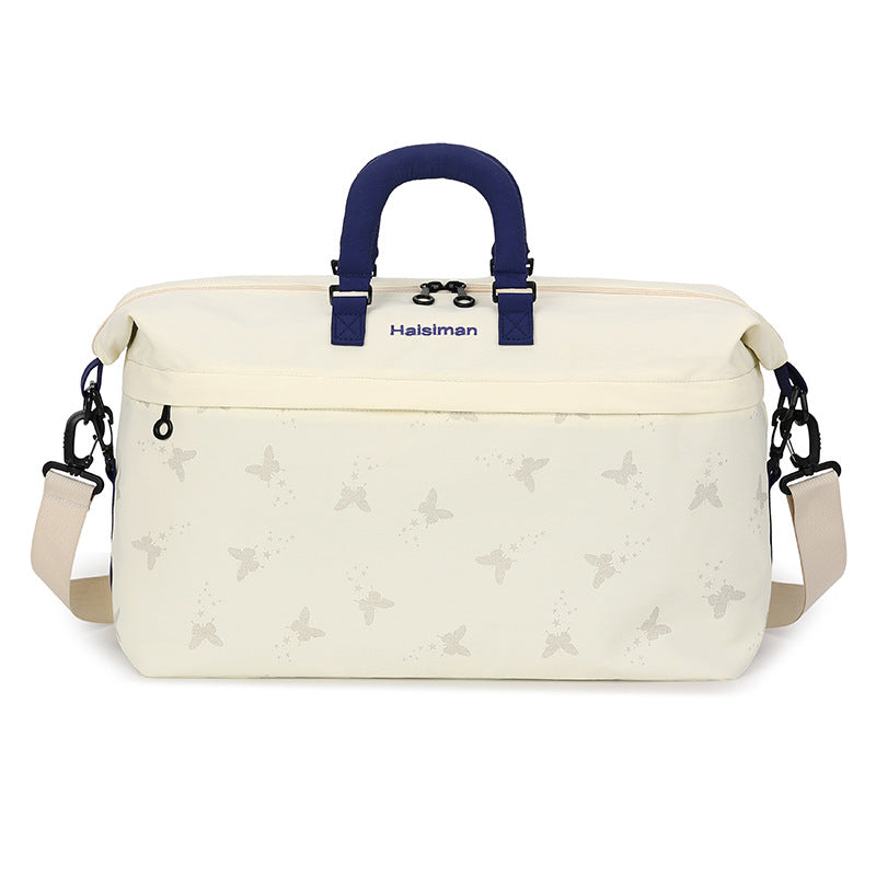 Stylish Butterfly Print Travel Duffle
