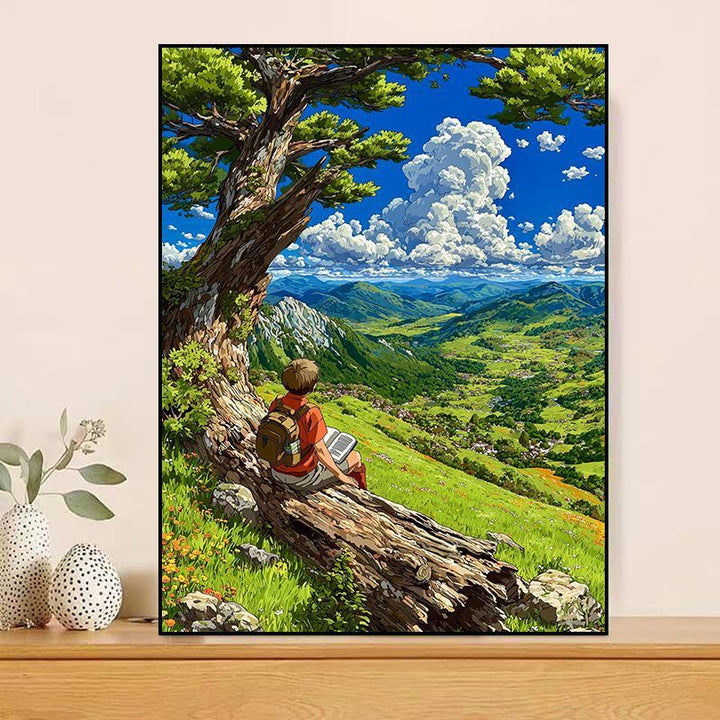 Floral Serenity Art Print Kalsten