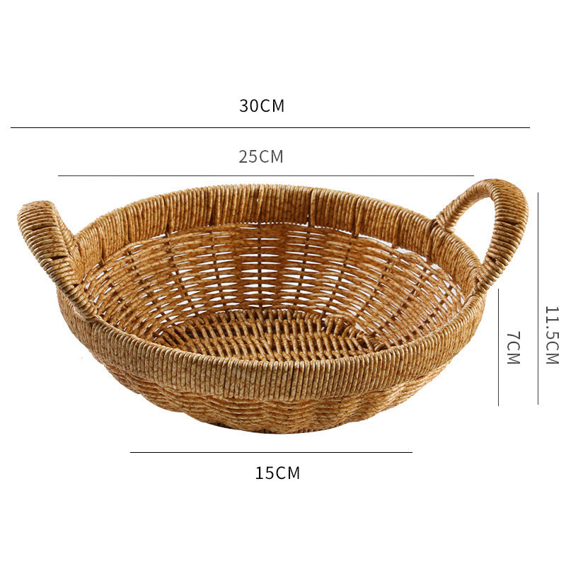 Unisex Practical Fruit and Vegetable Container with Two Handles Kalsten
