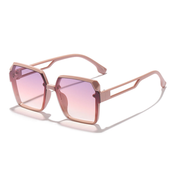 Women's oversized sunglasses with trendy, transparent design Kalsten