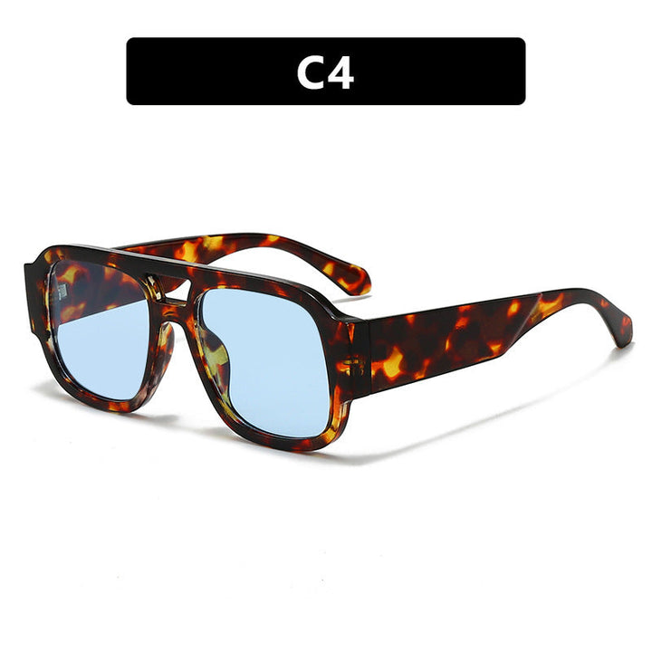 Ladies modern sunglasses in elegant rectangular design Kalsten