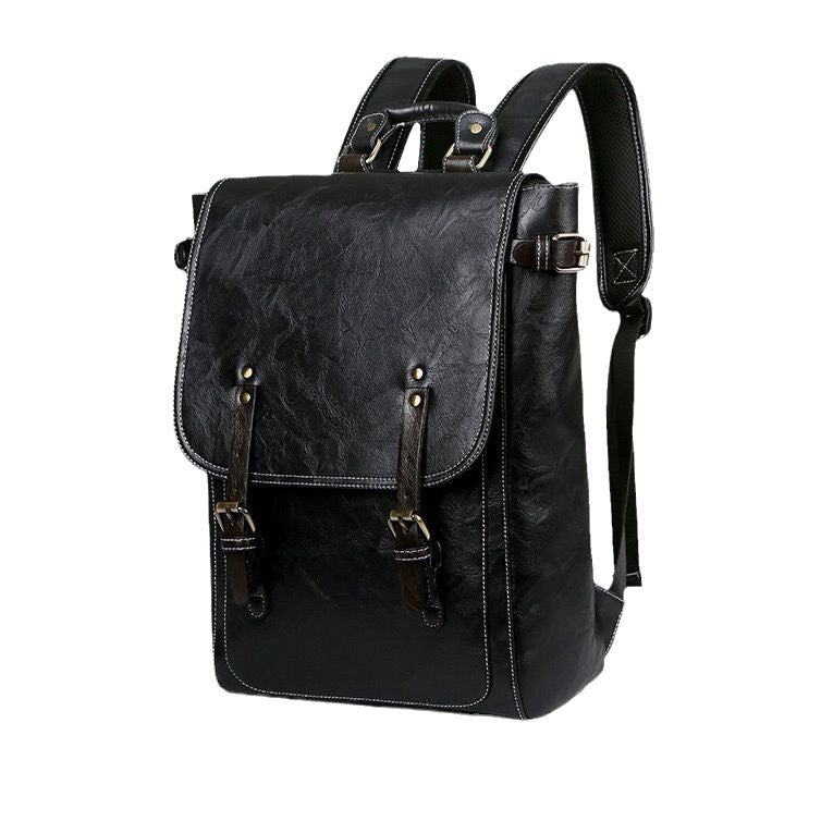 Elegant Laptop Backpack with High-Quality Synthetic Leather Coating Kalsten