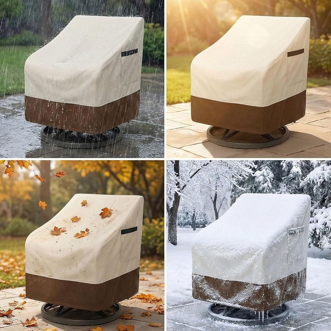 Protective cover for swivel lounge chairs Kalsten