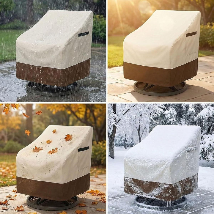 Protective cover for swivel lounge chairs Kalsten