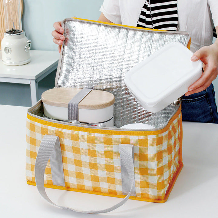 Women cooler bag with insulating interior and practical carrying handle Kalsten