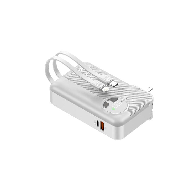 Portable power bank with automatic charging detection and high-quality USB-C connector Kalsten