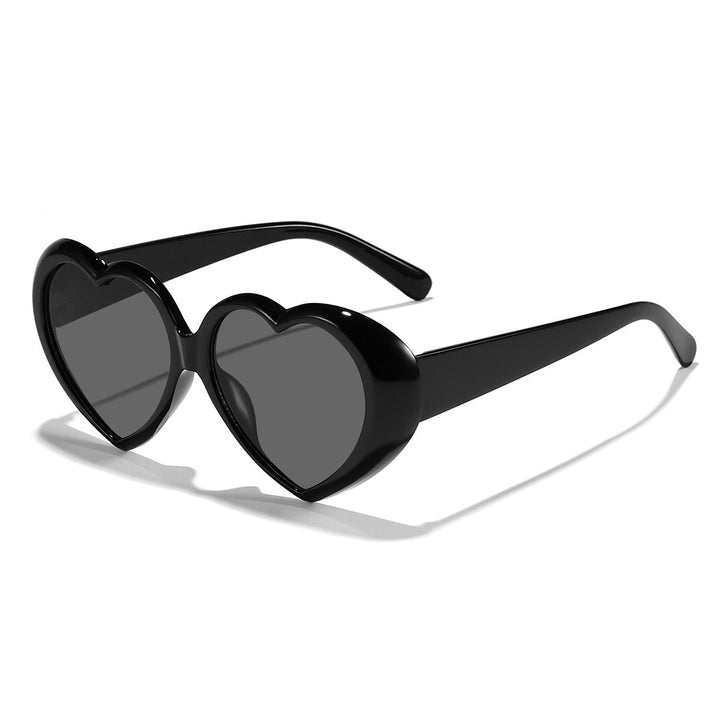 Women's Heart-Shaped Sunglasses with UV Protection and Stylish Frame Kalsten